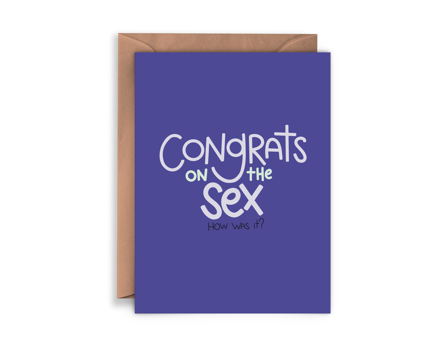 Congrats on the Sex