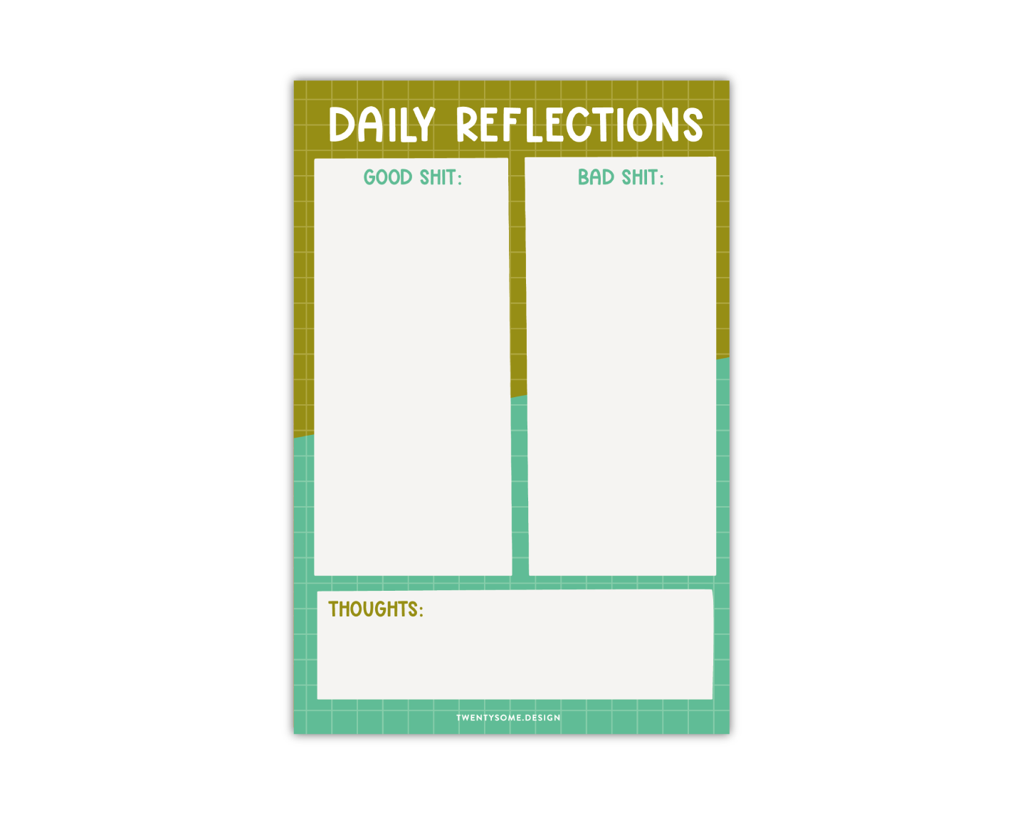 Daily Reflections Notepad