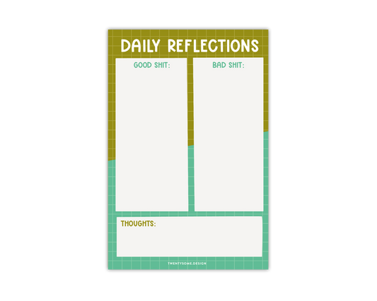 Daily Reflections Notepad