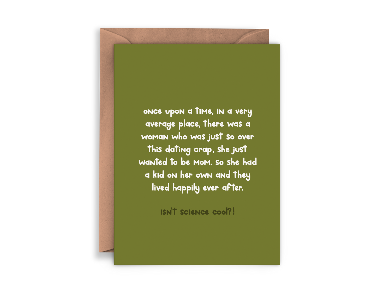 Solo Mom Greeting Card