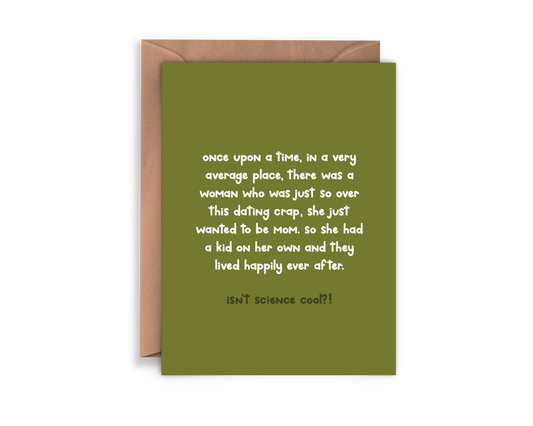 Solo Mom Greeting Card
