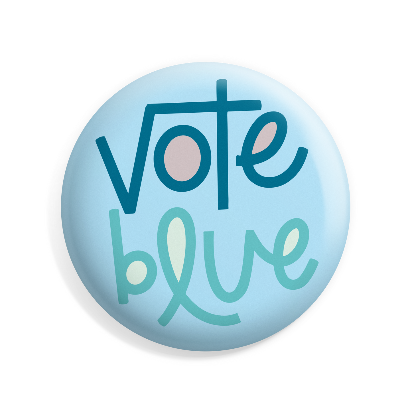 Vote Blue Button