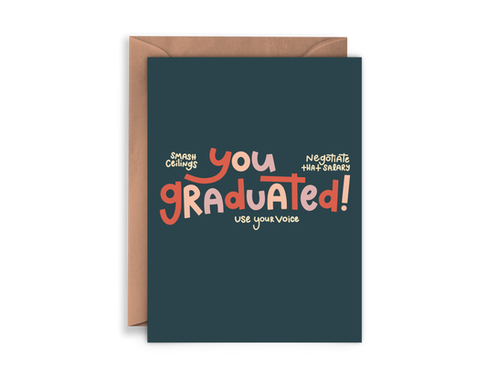 You Graduated!