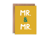 Mr. & Mr.