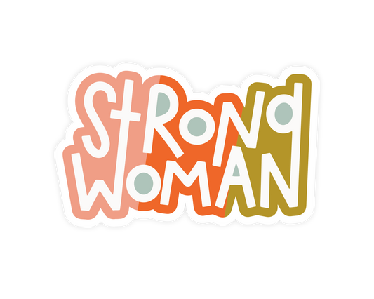 Strong Woman Sticker