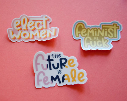 Elect Women Sticker