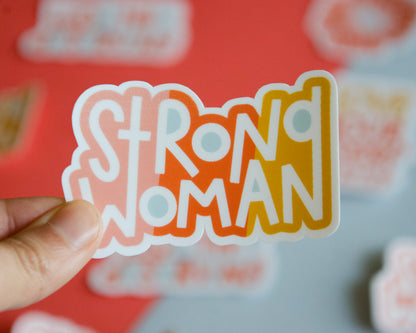 Strong Woman Sticker