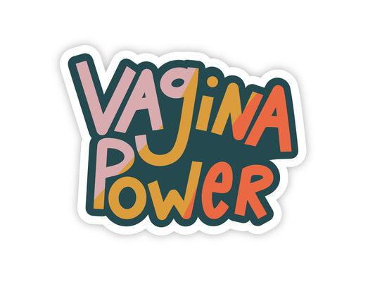 Vagina Power Sticker